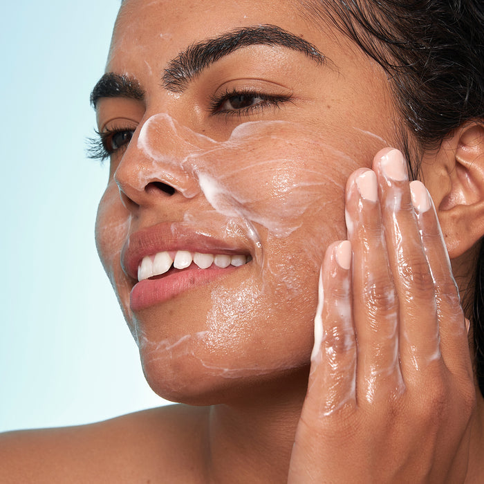 Indie Lee-Coq-10 Cleanser-Skincare-IL_CC_07_ModelApplication-The Detox Market |