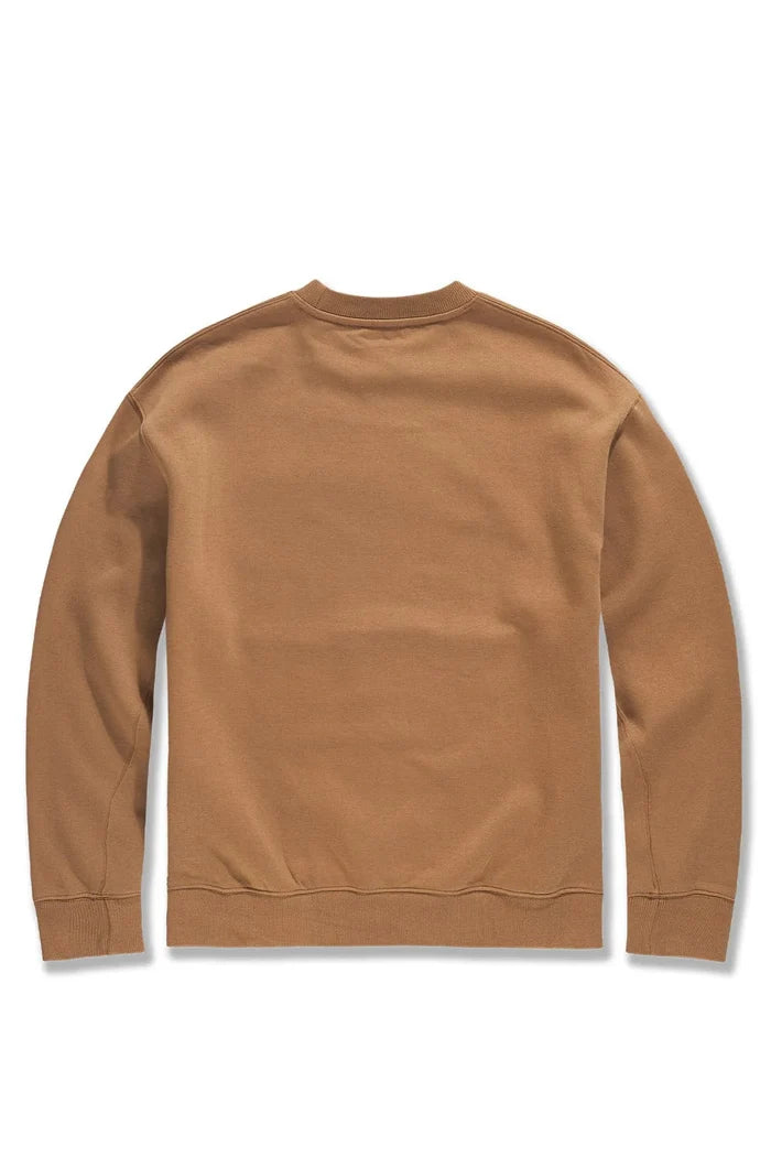 JORDAN CRAIG CREWNECK SWEATSHIRT - 8830T - MOCHA