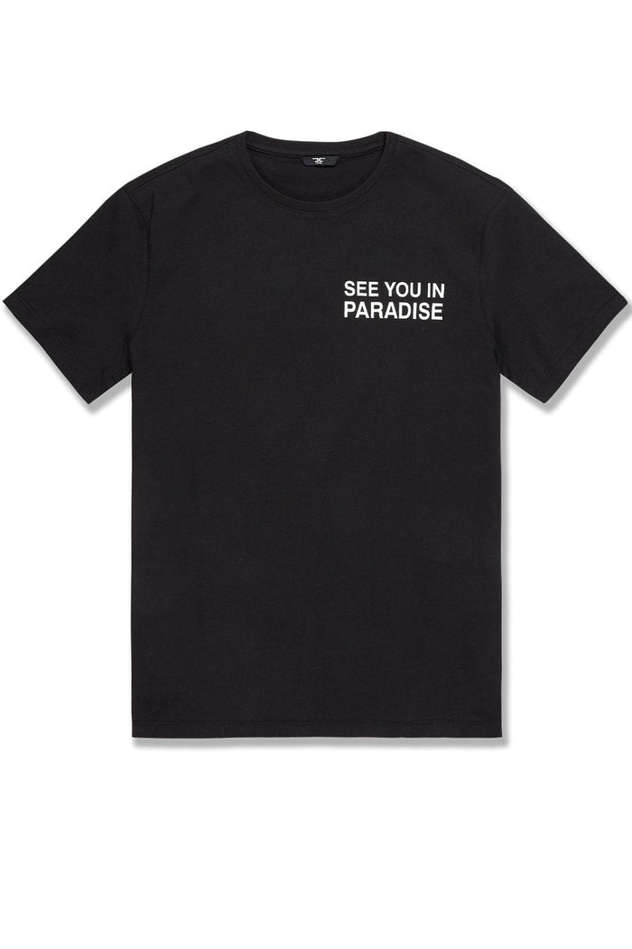 JORDAN CRAIG PARADISE T- SHIRT - 2565A- BLACK