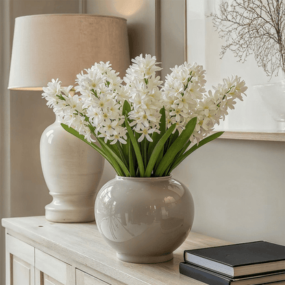 Cream Faux Hyacinth Single Stem Flower Accessories