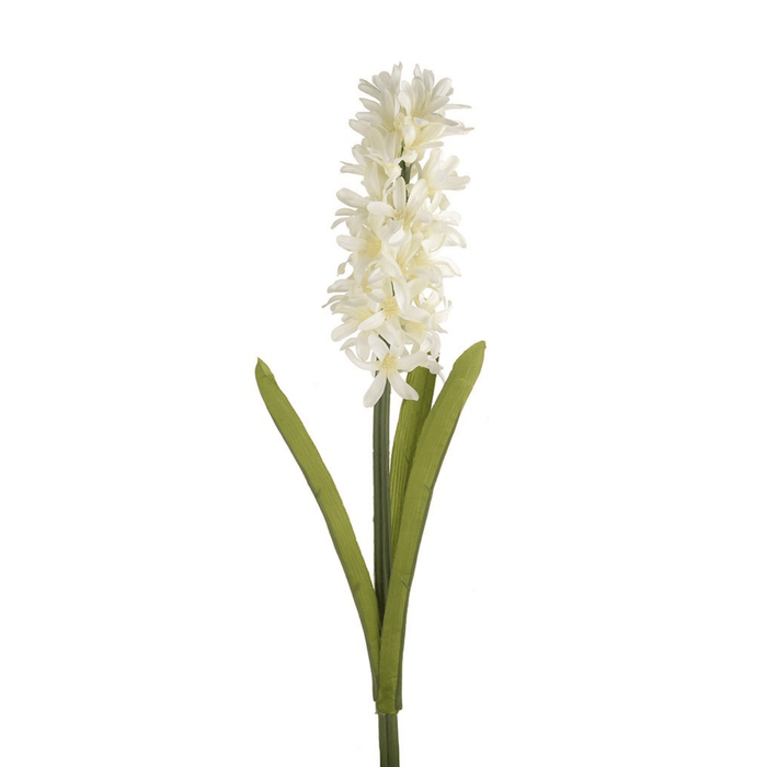 Cream Faux Hyacinth Single Stem Flower Accessories
