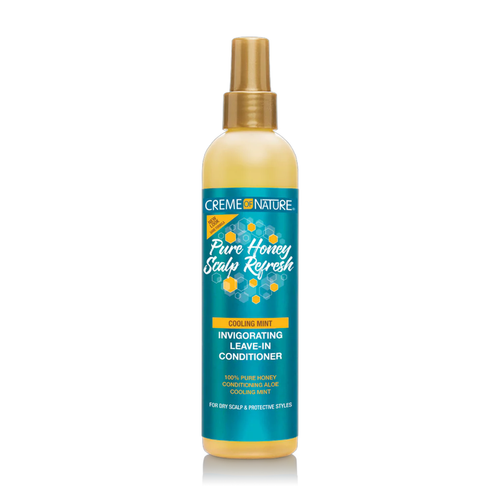 CREME OF NATURE Pure Honey Scalp Refresh Leave-In Conditioner 8oz