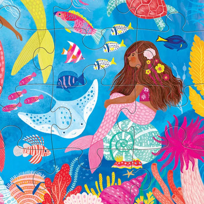 Crocodile Creek Classic Floor Puzzle 36pc - Mermaid Dreams