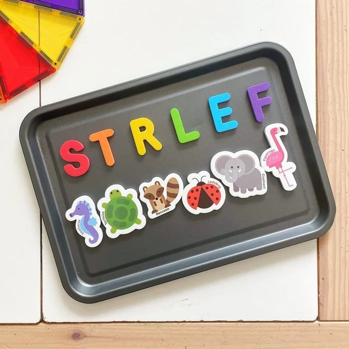 Curious Columbus Animals & Letters Magnetic Set