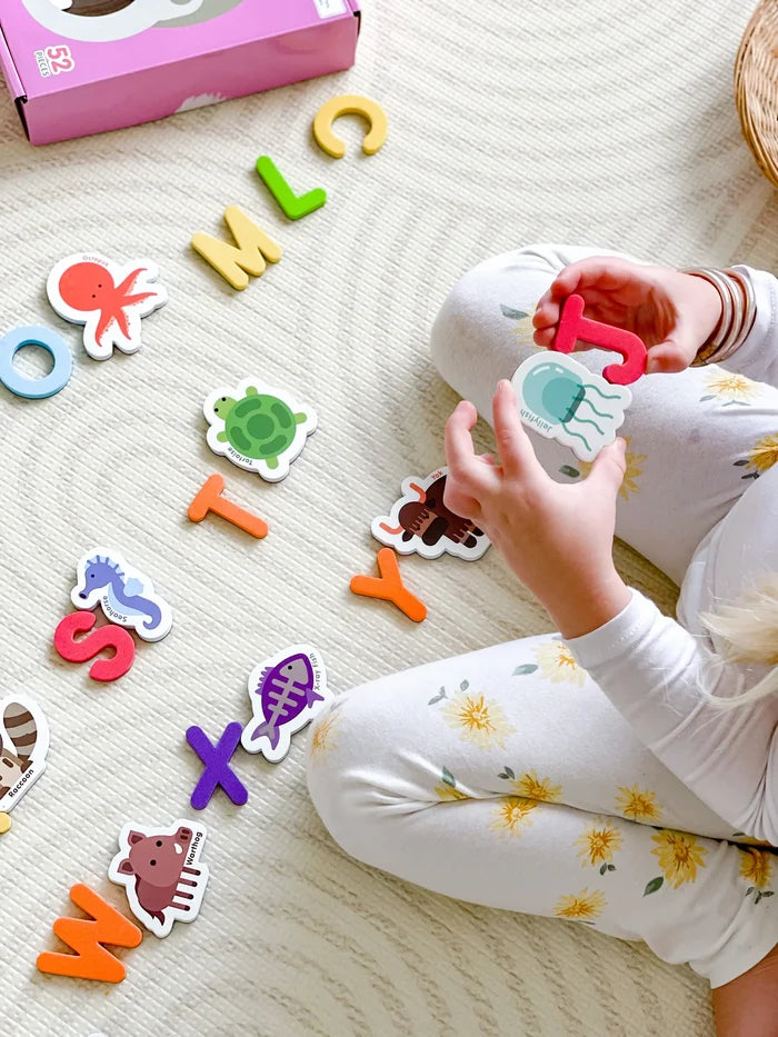 Curious Columbus Animals & Letters Magnetic Set