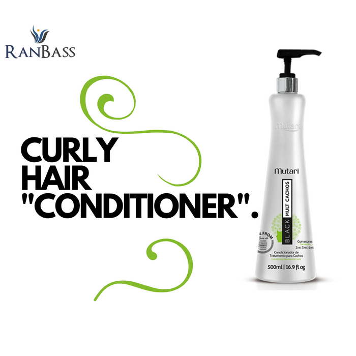 Curly hair line - 4 Steps Curly Line - Black Multi Rizos SET - Modeled, disciplined, hydrated curls, controlled volume and reduced frizz.