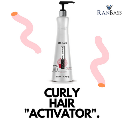 Curly hair line - 4 Steps Curly Line - Black Multi Rizos SET - Modeled, disciplined, hydrated curls, controlled volume and reduced frizz.