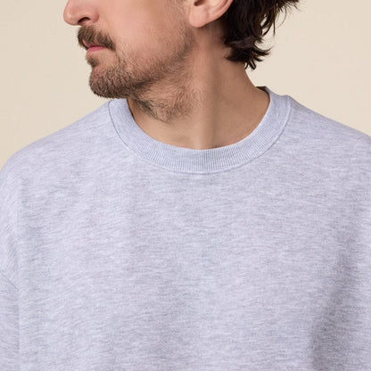 DAIWA Pier 39 - Tech Sweat Crew Short Sleeve Sweatshirt - Grey
