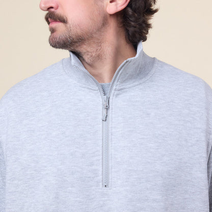 DAIWA Pier 39 - Tech Sweat Zip Vest Pullover - Heather Grey