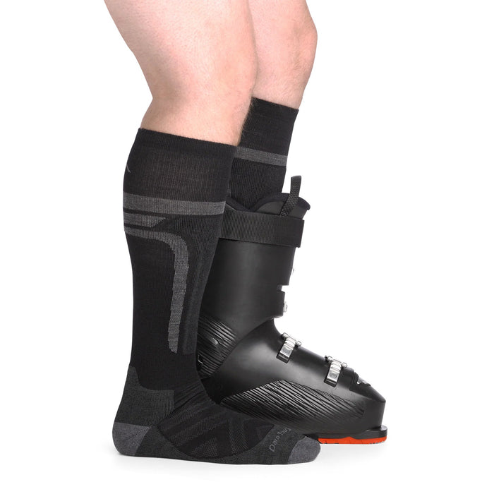 Darn Tough Socks Men's Edge Over The Calf Midweight Ski/Snowboarding Sock