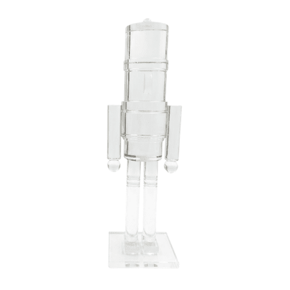 Decorative Perspex Nutcracker Ornament - Set of 2 Accessories