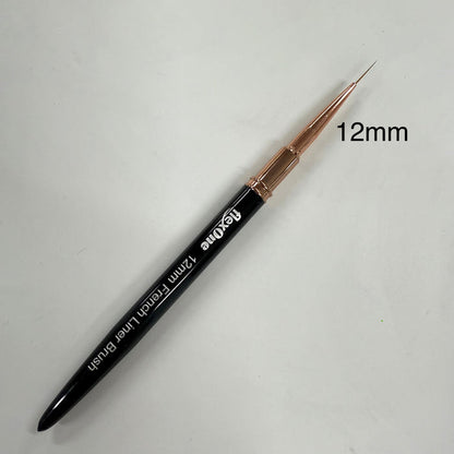 Deep French Painting Brush - Thick Liner Brush (Black & Gold handle)