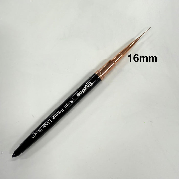 Deep French Painting Brush - Thick Liner Brush (Black & Gold handle)