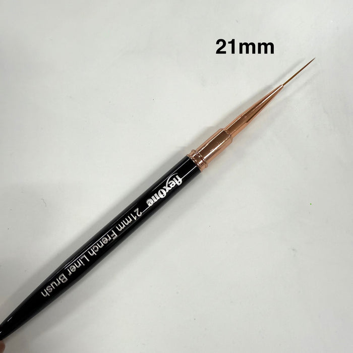 Deep French Painting Brush - Thick Liner Brush (Black & Gold handle)