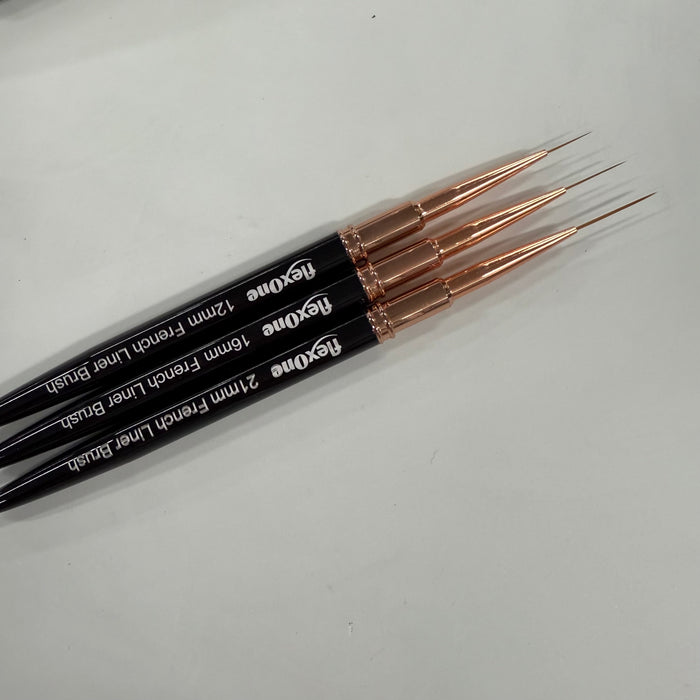Set 3 BLACK Brush