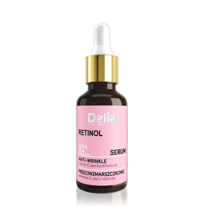Delia Serum for face, neck and décolleté against wrinkles 30 ml Delia Cosmetics