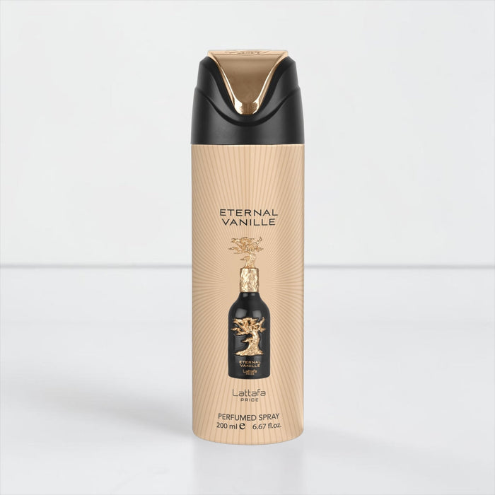 Deo Eternal Vanille 200ml ديو إيترنال فانيلا - Princess Cosmetics Qatar