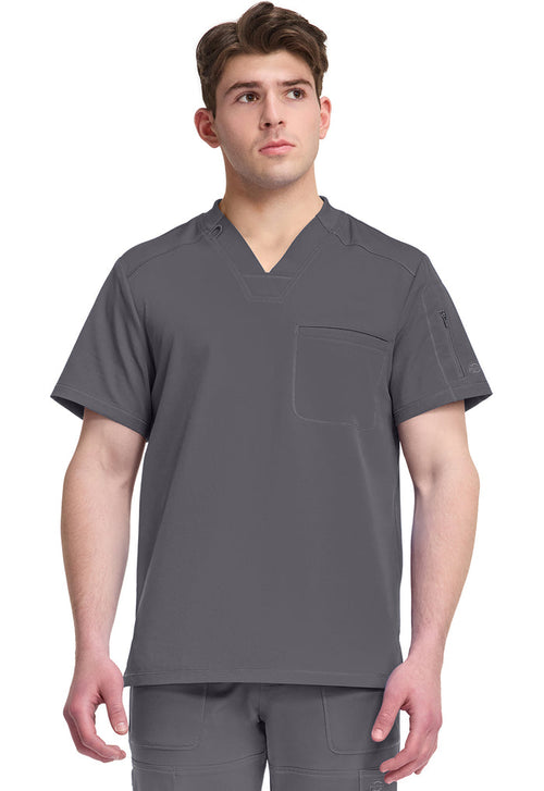 Dickies Dynamix Mens 1-Pocket Tuck In V-Neck Scrub Top