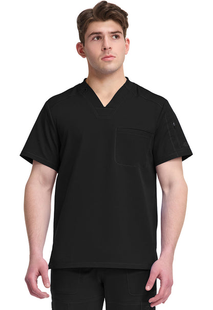 Dickies Dynamix Mens 1-Pocket Tuck In V-Neck Scrub Top