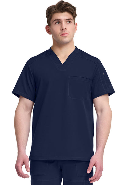 Dickies Dynamix Mens 1-Pocket Tuck In V-Neck Scrub Top