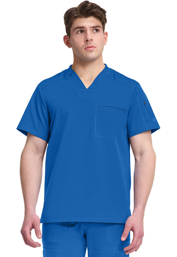 Dickies Dynamix Mens 1-Pocket Tuck In V-Neck Scrub Top