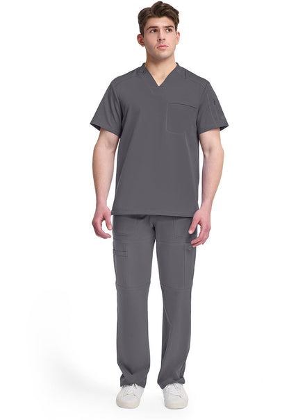 Dickies Dynamix Mens 1-Pocket Tuck In V-Neck Scrub Top