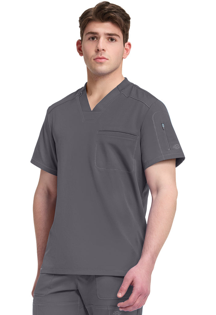 Dickies Dynamix Mens 1-Pocket Tuck In V-Neck Scrub Top