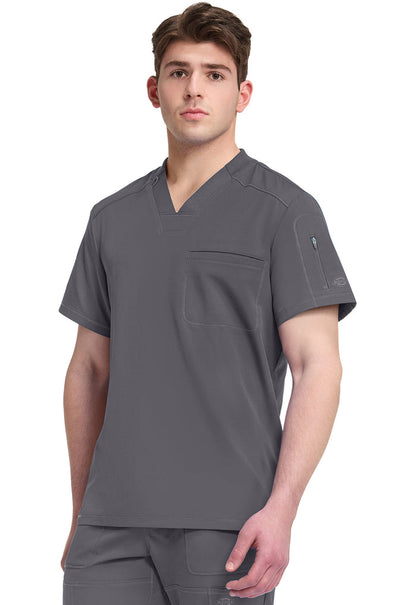 Dickies Dynamix Mens 1-Pocket Tuck In V-Neck Scrub Top