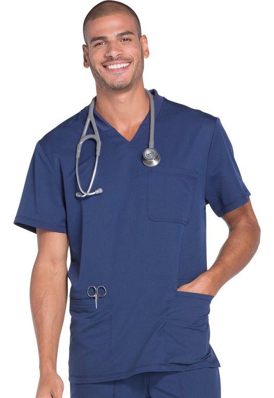 Dickies Dynamix Mens V-Neck Scrub Top