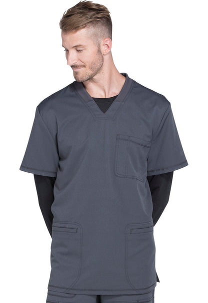Dickies Dynamix Mens V-Neck Scrub Top
