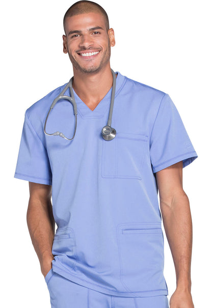 Dickies Dynamix Mens V-Neck Scrub Top