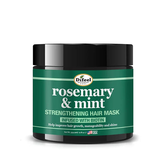 DIFEEL rosemary & mint hair mask infused with biotin قناع الروزماري للشعر