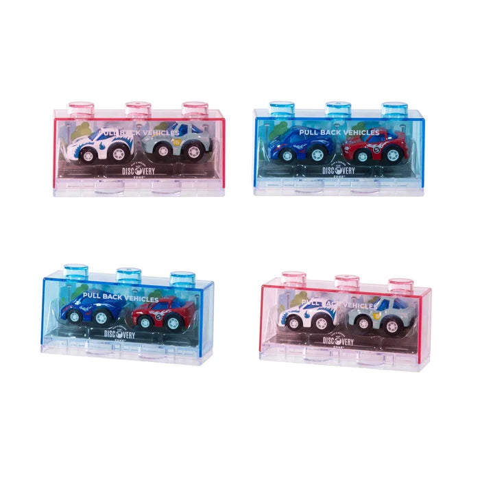 Discovery Zone Pull Back Car 2 Pack - Assorted