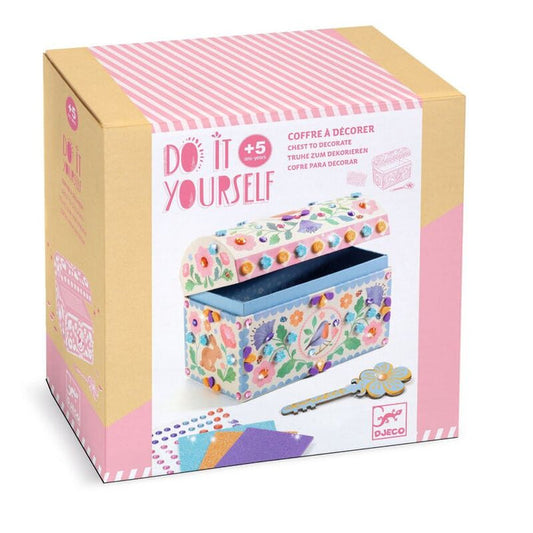 Djeco Do It Yourself Precious Treasure Chest