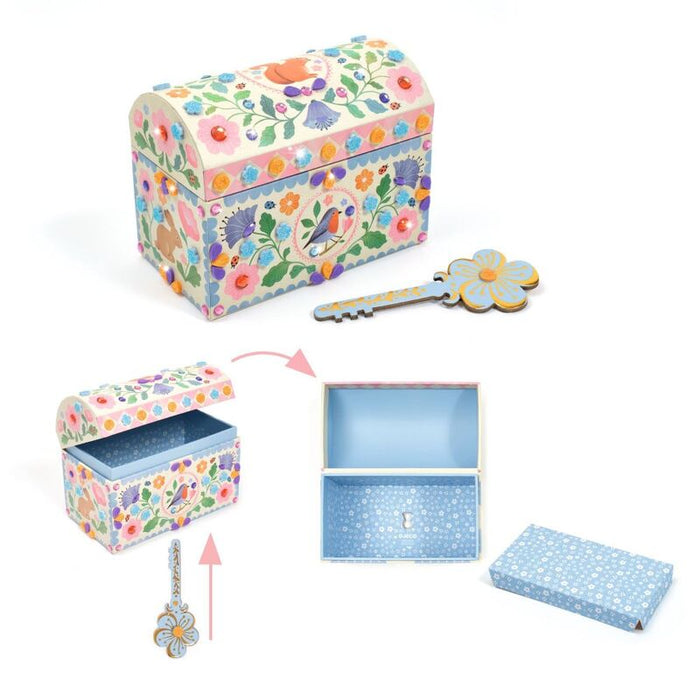 Djeco Do It Yourself Precious Treasure Chest