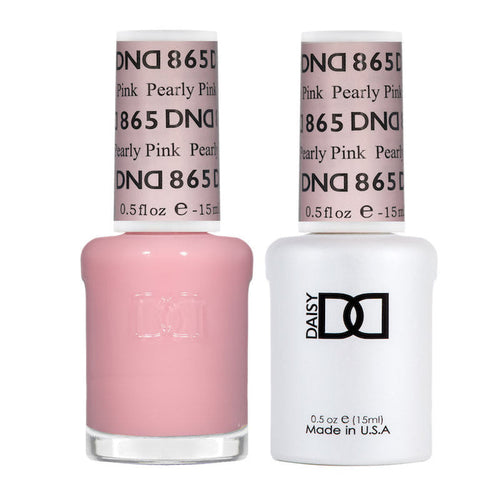 DND Gel Nail Polish - Pearly Pink 865
