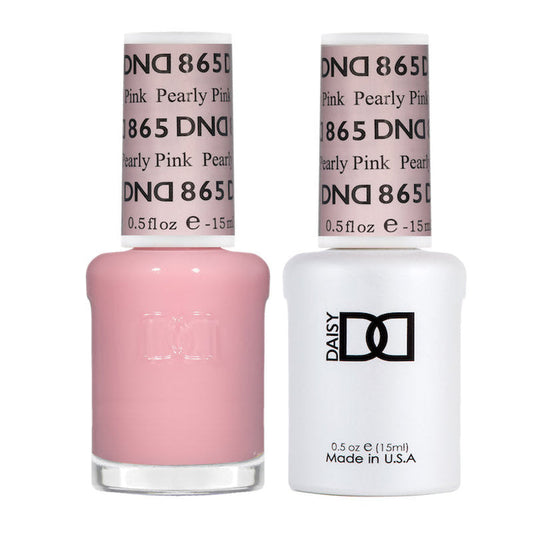 DND Gel Nail Polish - Pearly Pink 865
