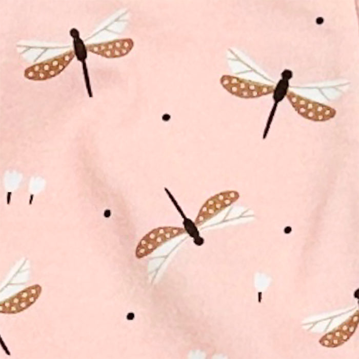 Dragonfly Reversible Baby Blanket (Organic Jersey)
