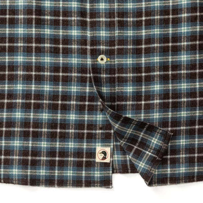Duck Head Men's Long Sleeve Cotton Flannel Sport Shirt - Calvin Plaid