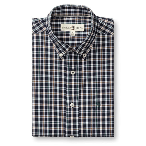 Duck Head Men's Long Sleeve Poplin Shirt - Moseley Plaid