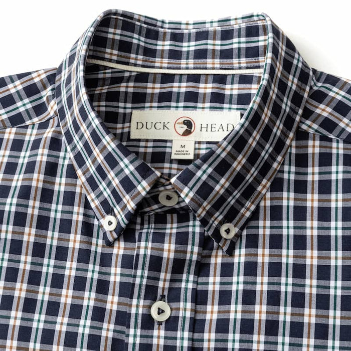 Duck Head Men's Long Sleeve Poplin Shirt - Moseley Plaid