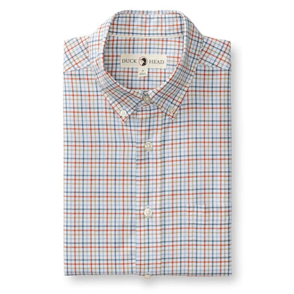 Duck Head Men's Long Sleeve Sport Shirt - Bennet Plaid
