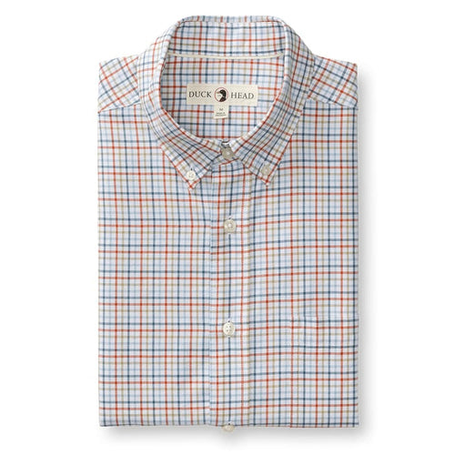 Duck Head Men's Long Sleeve Sport Shirt - Bennet Plaid