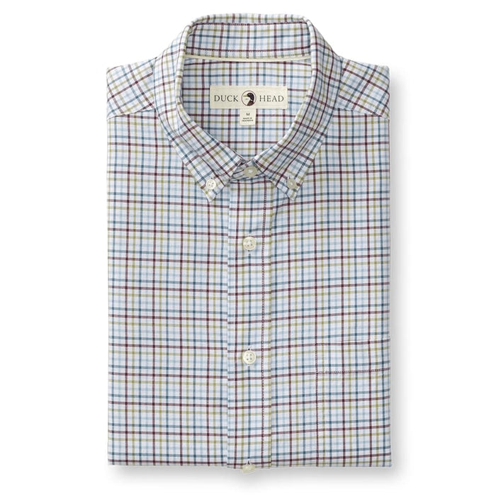 Duck Head Men's Long Sleeve Sport Shirt - Bennet Plaid