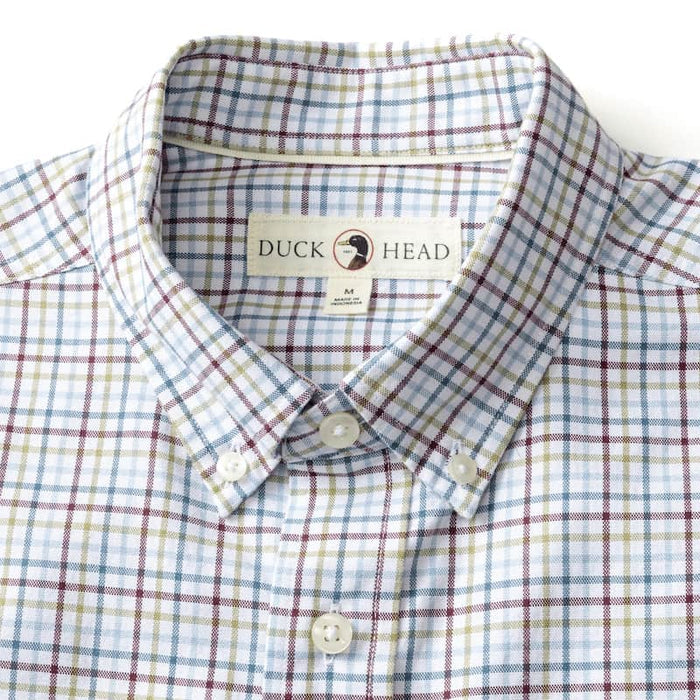 Duck Head Men's Long Sleeve Sport Shirt - Bennet Plaid