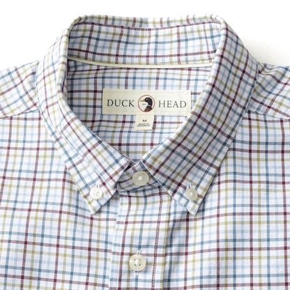 Duck Head Men's Long Sleeve Sport Shirt - Bennet Plaid