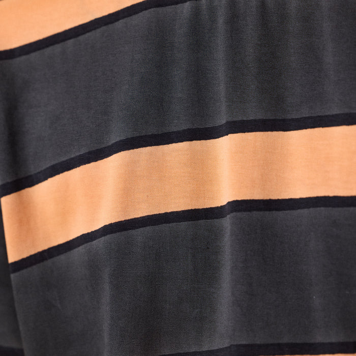 Earth\Studies - MS-114 Mission Control Stripe Tee - Magma Block Print