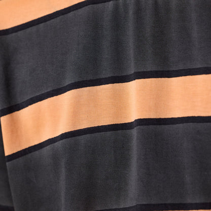 Earth\Studies - MS-114 Mission Control Stripe Tee - Magma Block Print