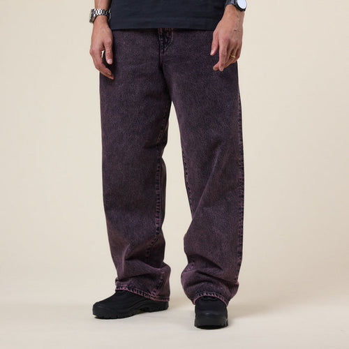 Edwin Jeans - Made in Japan Wide Pant - Black Pink Overdye