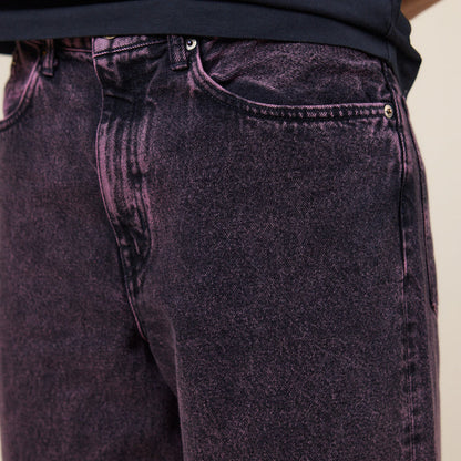 Edwin Jeans - Made in Japan Wide Pant - Black Pink Overdye